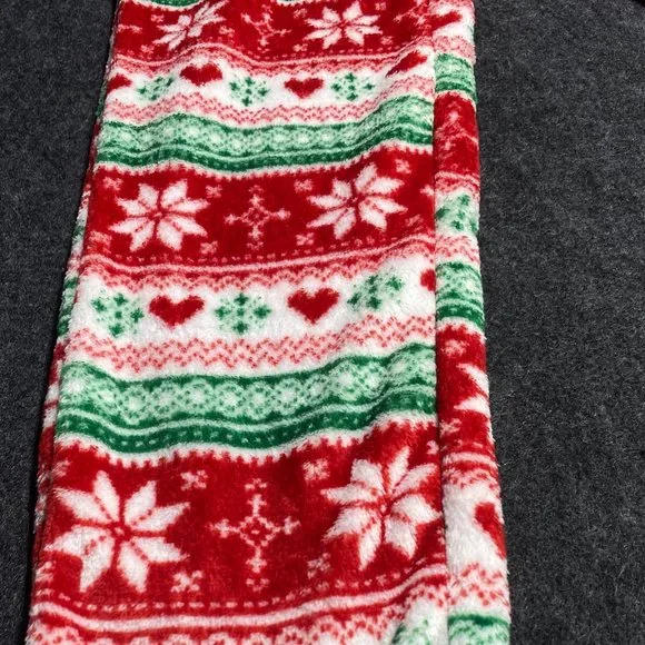 Secret Treasures Red Holiday Soft Plush Pant Sleepwear Size S/CH (4-6) - Picture 3 of 4
